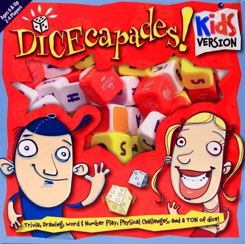 Board game, Dicecapades! Kids Version