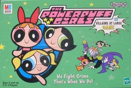 Board game, The Powerpuff Girls: Villains at Large Game