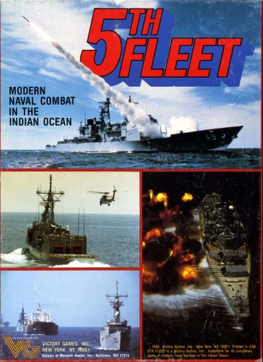 Board game, 5th Fleet: Modern Naval Combat in the Indian Ocean