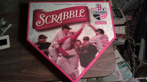 Board game, Scrabble: 2007 Boston Red Sox Worlds Series Championship Edition