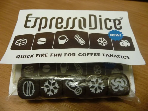 Board game, Espresso Dice