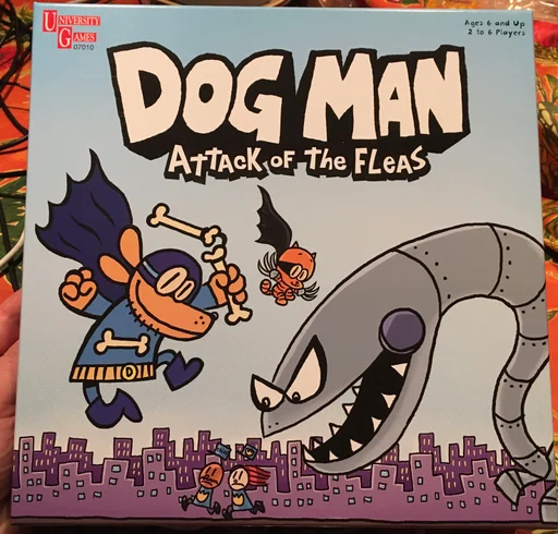 Board game, Dog Man: Attack of The Fleas