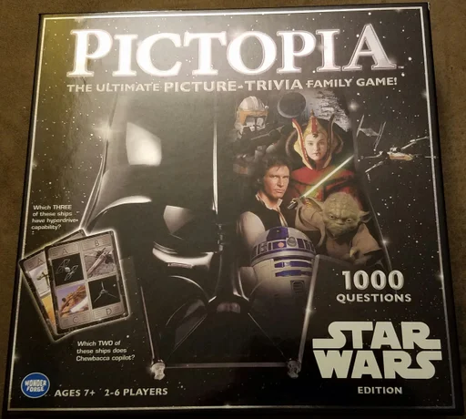 Board game, Pictopia: Star Wars Edition