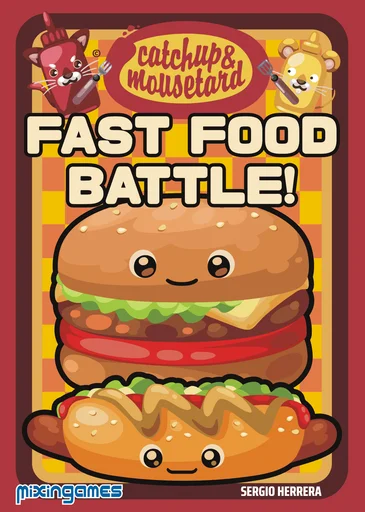 Board game, Catchup & Mousetard: Fast Food Battle!
