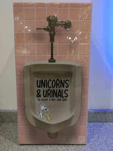 Board game, Unicorns & Urinals