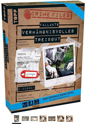 Board game, Crime Files: Verhängnisvolles Treibgut