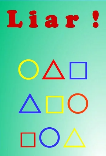 Board game, Liar!