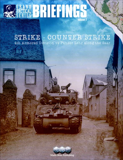 Board game, Strike: Counter Strike – 4th Armored Division vs Panzer Lehr along the Saar