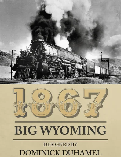 Board game, 1867 Big Wyoming