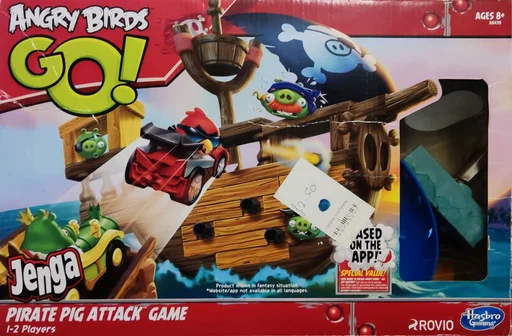 Board game, Angry Birds Go! Jenga: Pirate Pig Attack