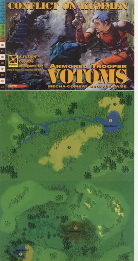 Board game, Armored Trooper Votoms: Conflict on Kummen