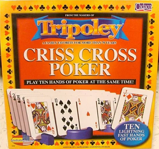Board game, Tripoley: Criss Cross Poker