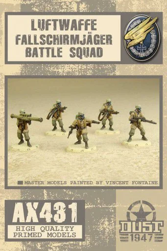 Dust 1947: Luftwaffe Fallschirmjäger Battle Squad