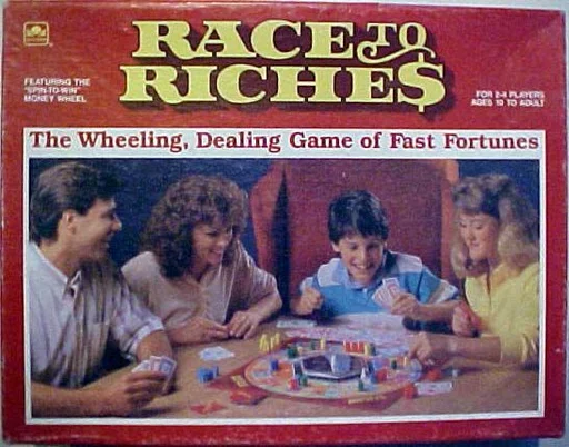 Board game, Race to Riches