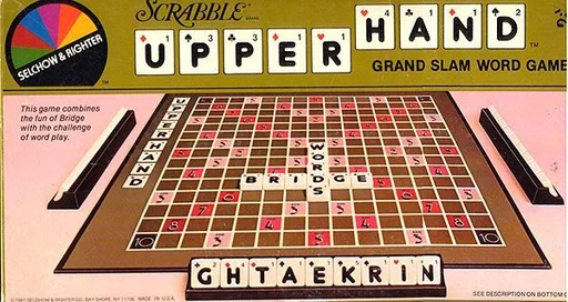 Board game, Scrabble Upper Hand