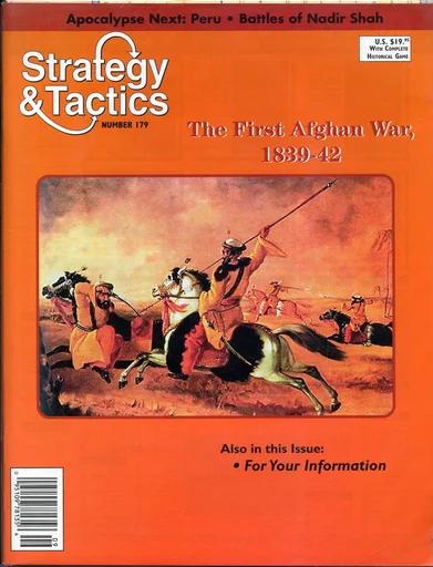 Board game, The First Afghan War, 1839-42