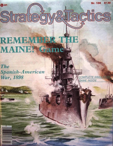 Board game, Remember the Maine! The Spanish-American War, 1898