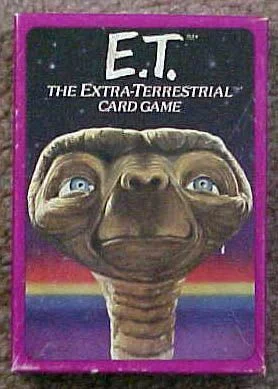 Board game, E.T. The Extra-Terrestrial Card Game