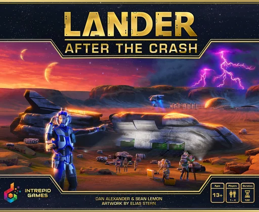 Board game, LANDER: After The Crash