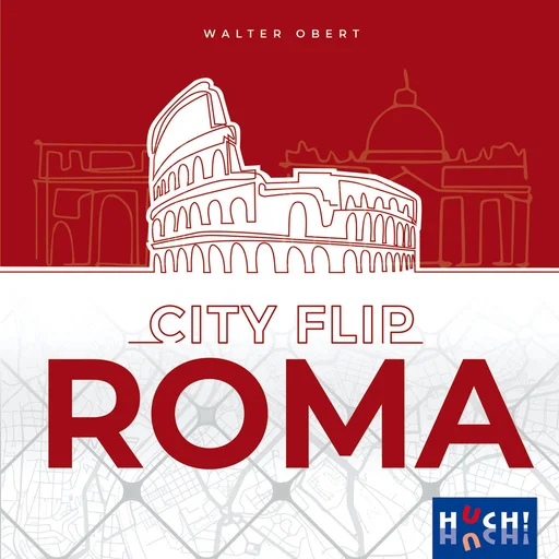 Board game, City Flip: Roma