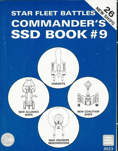 Star Fleet Battles: Commander's SSD Book #9