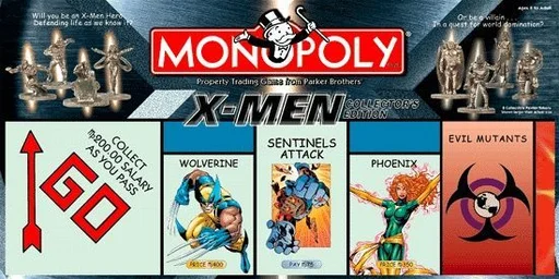 Board game, Monopoly: X-Men