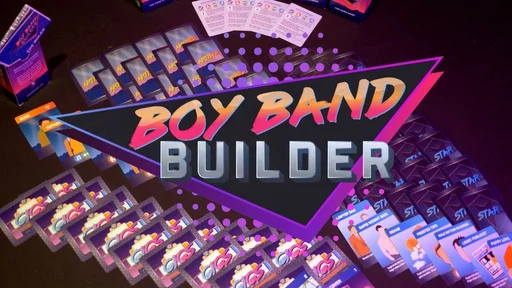 Board game, Boy Band Builder: The Card Game
