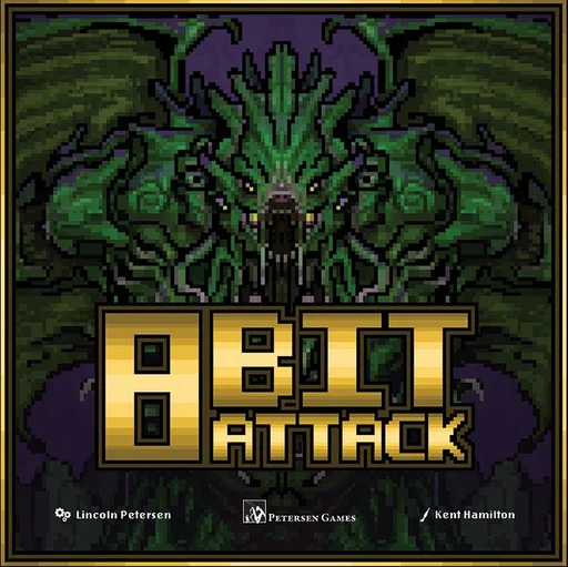 Board game, 8 Bit Attack