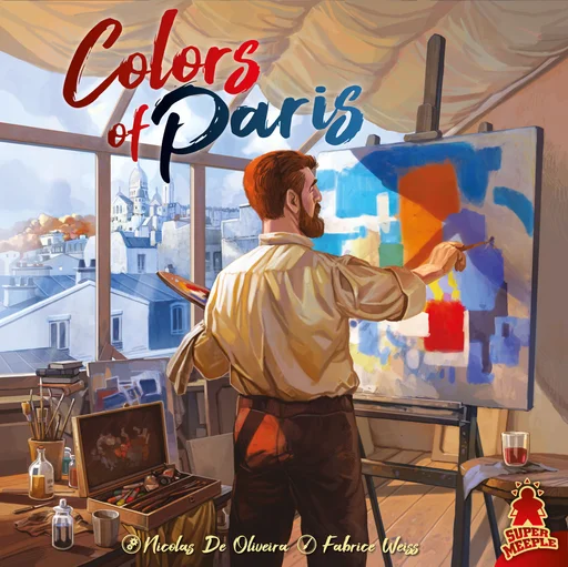 Board game, Colors of Paris