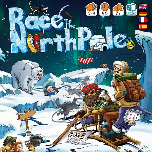 Board game, Race to the North Pole