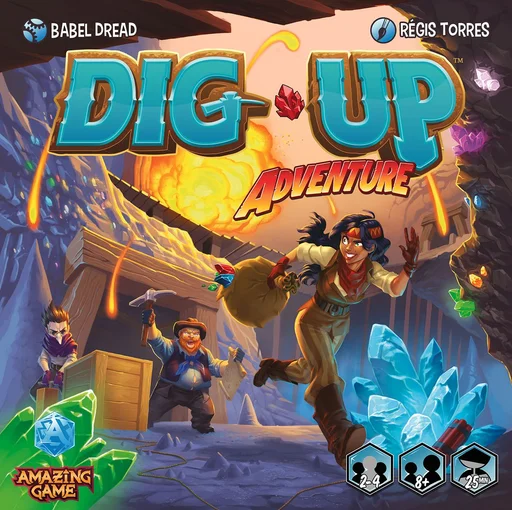 Board game, DIG UP Adventure
