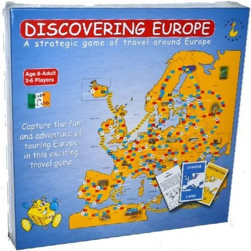 Board game, Discovering Europe