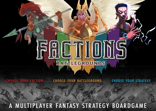 Board game, Factions: Battlegrounds