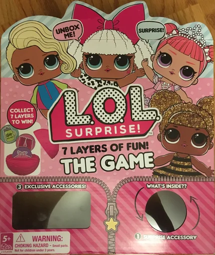 Board game, L.O.L. Surprise: 7 Layers of Fun Game