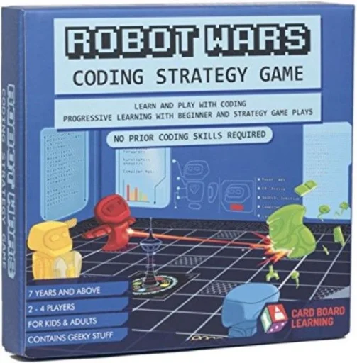 Board game, Robot Wars: Coding Strategy Game