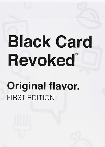 Board game, Black Card Revoked