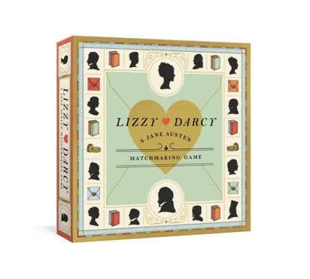 Board game, Lizzy Loves Darcy: A Jane Austen Matchmaking Game