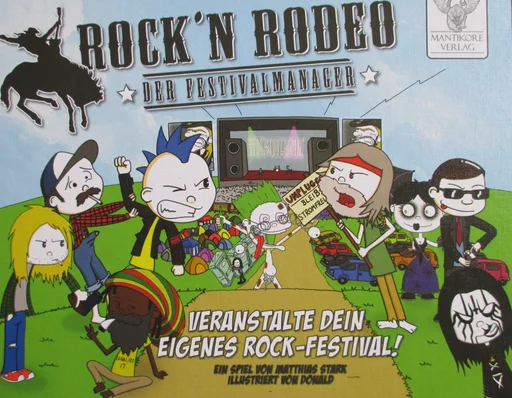 Board game, Rock'n Rodeo: Der Festivalmanager