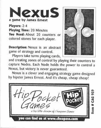 Board game, Nexus