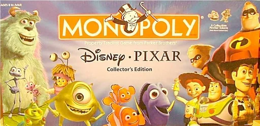 Board game, Monopoly: Disney/Pixar
