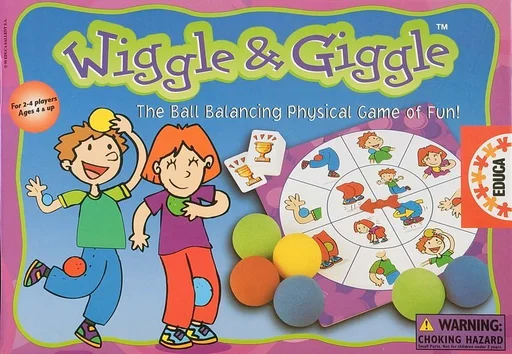 Board game, Wiggle & Giggle