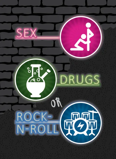 Board game, Sex, Drugs or Rock-N-Roll