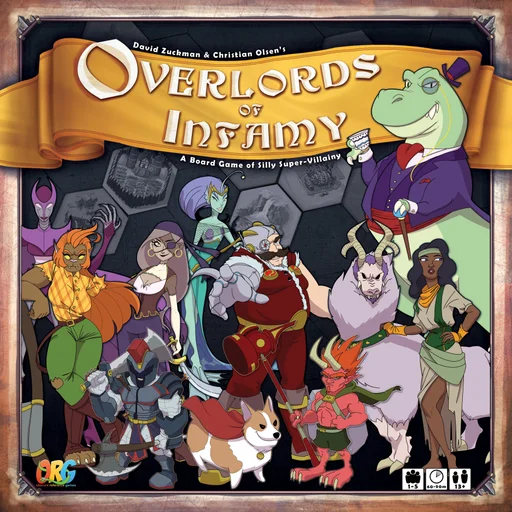 Board game, Overlords of Infamy