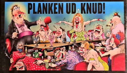 Board game, Planken Ud Knud!