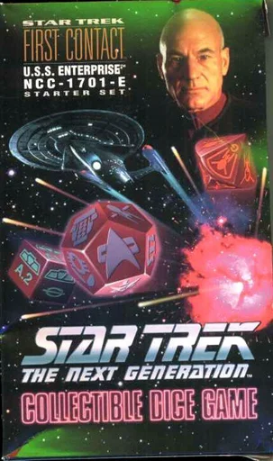Board game, Star Trek: The Next Generation Collectible Dice Game