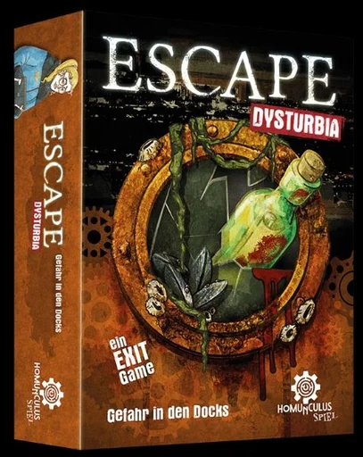 Board game, ESCAPE Dysturbia: Gefahr in den Docks