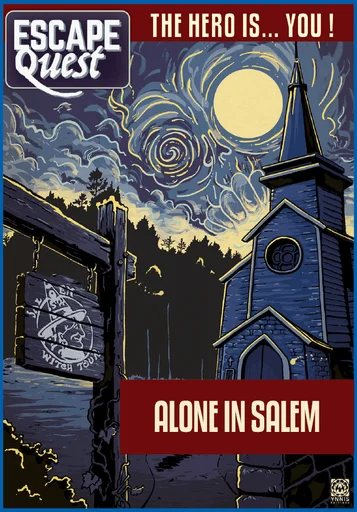 Board game, Escape Quest: Alone in Salem