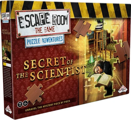 Board game, Escape Room: The Game – Puzzle Adventures: Secret of The Scientist