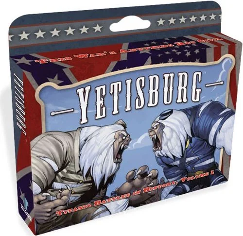 Board game, Yetisburg: Titanic Battles in History, Vol. 1