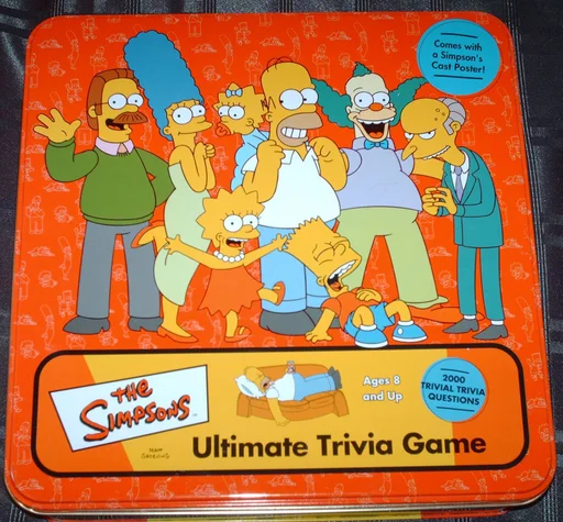 Board game, The Simpsons Trivia Game
